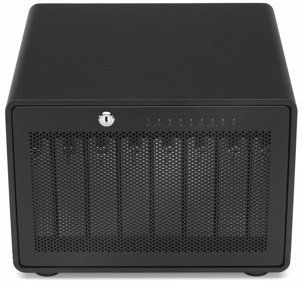 OWC ThunderBay 8 Eight-Bay 2.5/3.5-inch HDD Thunderbolt 3 External Storage with installed Drives and SoftRAID OWC ThunderBay 8 Eight-Bay 2.5/3.5-inch HDD Thunderbolt 3 External Storage with installed Drives and SoftRAID